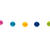 Girlande mit Wabenbällen / Pompoms, Raumdeko für Geburtstag, Hochzeit, Party & Co., Länge: ca. 213 cm, Farbe: Mehrfarbig - Girlande mit Wabenbällen / Pompom