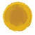 Folienballon Rund Unifarben, Premiumqualitt, beidseitig bedruckt, Gre: ca. 45 cm, Farbe: Gold - Gold