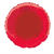Folienballon Rund Unifarben, Premiumqualitt, beidseitig bedruckt, Gre: ca. 45 cm, Farbe: Rot - Rot