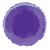 Folienballon Rund Unifarben, Premiumqualitt, beidseitig bedruckt, Gre: ca. 45 cm, Farbe: Lila - Lila