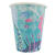 SALE Becher aus Pappe mit Meerjungfrau fr Kindergeburtstag Mdchen, lila / trkis, Gre: ca. 250 ml, 8 Stck - Becher