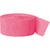 SALE Kreppband / Krepppapier, Lnge: ca. 24 m, Farbe: Pink hell - Pink hell
