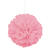 SALE Pompom / Blume aus Papier, Raumdeko zum Aufhngen, Gre: ca. 40 cm, Farbe: Rosa