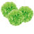 SALE Pompom / Blume aus Papier, Raumdeko zum Aufhngen, Gre: ca. 22 cm, 3 Stck, Farbe: Grn