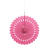 SALE Fcher / Rosette aus Papier, Raumdeko zum Aufhngen, Gre: ca. 40 cm, Farbe: Pink