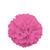 SALE Pompom / Blume aus Papier, Raumdeko zum Aufhngen, Gre: ca. 40 cm, Farbe: Pink