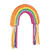 NEU Pinata Regenbogen, für Kinder-Geburtstag & Party, Ideal zum Befüllen mit Süßigkeiten und Geschenken - Pinata Regenbogen