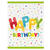 SALE Geschenktten Happy Birthday fr Mitgebsel / Gastgeschenke beim Kindergeburtstag, Design Folienballon bunt, 8 Stck - Geschenktte