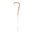 NEU Wunderkerze Zahl 7, ca. 18cm, Gold - Zahl 7