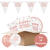 Partybox Happy Birthday, weiß-rosegold, 16 Personen - Partybox für 16 Personen
