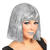 NEU Percke Glitterfolie, silber Bild 3