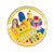 NEU Profi-Schminke auf Fettbasis fr Karneval, Kinderschminken & Theater, 25 g, Gelb - Gelb