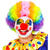 NEU Schminkset Clown, mit 4 Schminkstiften, Make-Up und Pinsel Bild 5