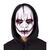 Halloween Maske Evil Joker, wei Bild 2