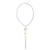 Kette Charleston Perlenschmuck, beige Bild 2