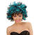 NEU Percke Steamy, schwarz-blau Bild 2