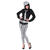 Glittergrtel, silber, 120 cm Bild 2