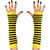 NEU Fingerlose Handschuhe / Stulpen Biene, 33 cm