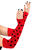 NEU Fingerlose Handschuhe / Armstulpen Marienkfer