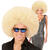 NEU Percke Riesenafro, blond