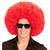 NEU Percke Riesenafro, rot Bild 3