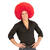 NEU Percke Riesenafro, rot Bild 4