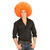 NEU Percke Riesenafro, orange Bild 4