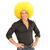 NEU Percke Riesenafro, gelb Bild 4