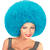 NEU Percke Riesenafro, hellblau Bild 2