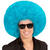 NEU Percke Riesenafro, hellblau Bild 3