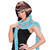 NEU Marabu-Besatz, 2m lang, trkis - trkis
