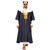 NEU Kostüm SULTAN, Tunika mit Robe und Turban / Scheichtuch, Größe: S-M - Größe S-M