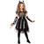 NEU Kinderkostüm Halloween mit Skelettaufdruck, Kleid, fingerlose Handschuhe, Brautschleier mit Hörnern, Größe: 128cm - Größe 128