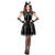 NEU Damen-Kostm Skelettbraut, mt Kleid, Handschuhen, Brautschleier, Gr. XS