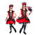 NEU Kinder-Kostm Tag der Toten, mit Kleid, Handschuhen, Kopfschmuck, Gr. 116