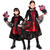 NEU Kinder-Kostm Vampirin, Kleid mit Halskette, schwarz-rot, Gr. 116, fr Kinder von 4-5 Jahren