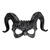 NEU Halloween-Maske schwarzer Dmon