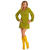 Damen-Kostm Kleid Groovy, Wallpaper, Gr. S