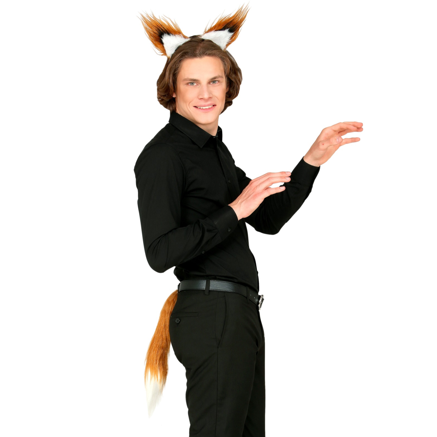 NEU Kostüm-Set Fuchs, mit Haarreif und Schwanz Bild 2