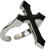 NEU Ring mit gotischem Kreuz, schwarz