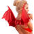 Fl�gel Teufel, rot