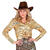 NEU Damen-Kostm Pailletten-Bluse gold, Gr. S-M Bild 3