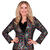 NEU Damen-Kostm Disco-Blazer mit Pailletten, bunt, Gr. S