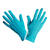 Handschuhe, trkis, one size