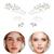 Glitzersteine f�rs Gesicht, Blumen Bild 4