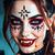 Glitzersteine f�rs Gesicht, Vampirin Bild 2