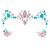 Glitzersteine f�rs Gesicht, Einhorn Bild 3