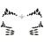 Glitzersteine f�rs Gesicht, Katze Bild 3