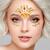 Glitzersteine f�rs Gesicht, Diamanten, gelb Bild 2