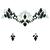 Glitzersteine f�rs Gesicht, dunkle K�nigin Bild 3